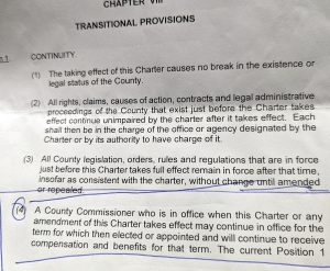 Charter Change provisions